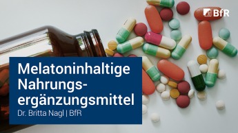 Melatoninhaltige Nahrungsergänzungsmittel